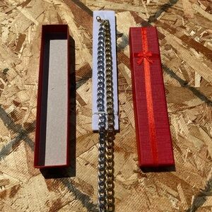 Two-Tone Stainless Steel Chain